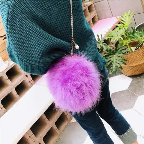 Bolsas de Pele Real para Mulheres Inverno de Pelúcia Bolsa Turquia Cabelo Novo Mini Corrente Bolsas Ombro Concha Crossbody Meninas Festa Embreagem