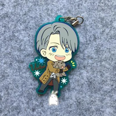 1 шт. llavero Otaku анимация для катания на коньках Yuri On Ice Viktor милая версия брелок