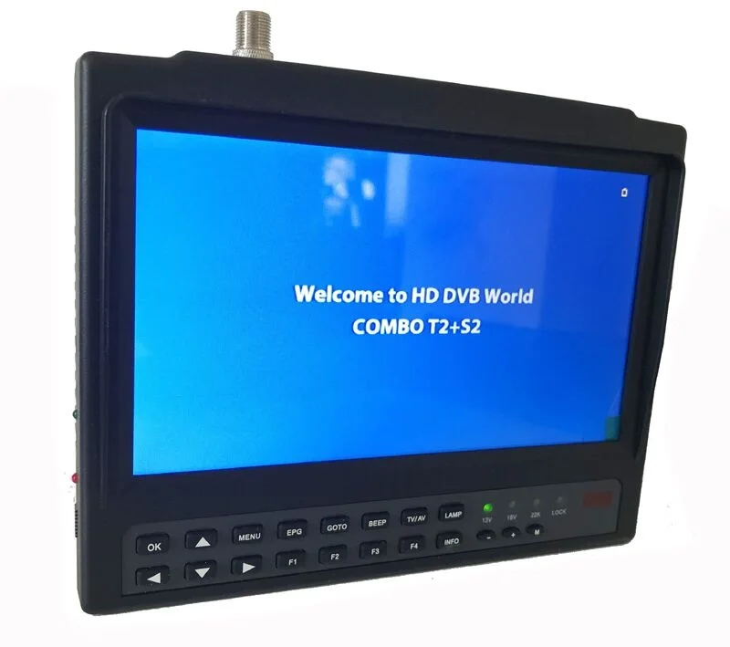 [Натуральная кожа] KPT-716TS DVB-S2 DVB-T2 satllite Finder метр HD спутниковая тарелка ТВ приемник MPEG-4 модулятор лучше satlink ws-6979 6933