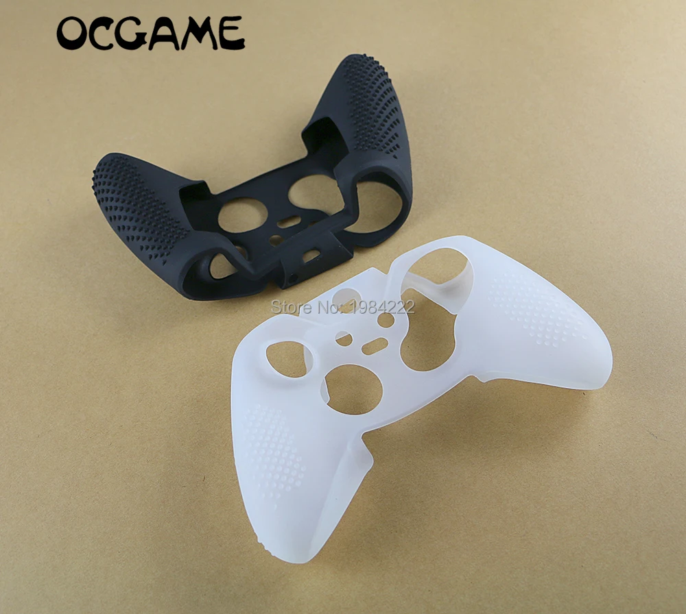 

OCGAME 3pcs/lot High quality New Anti-Skid silicone Cover Soft Silicone Rubber Protective Skin Case Cover for XBOX ONE Elite