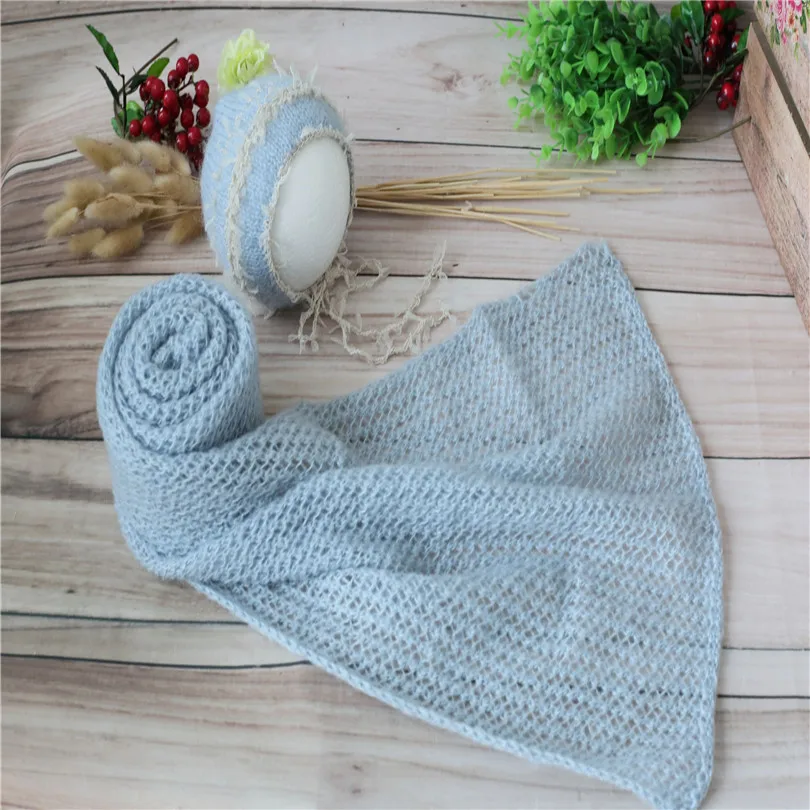 Crochet Baby Girl Lace Floral and Wrap Handmade Knitted Newborn