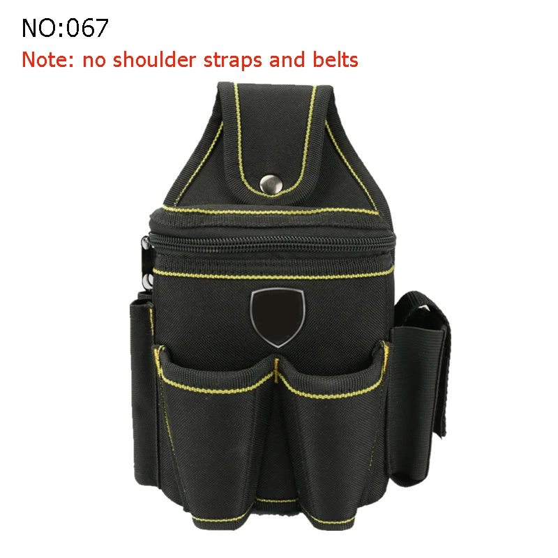 Wear-resistant thickening Tool Waist Bag Multi-function Tool Kit Hardware Repair Kit Durable High-grade Electrician Tool Bag