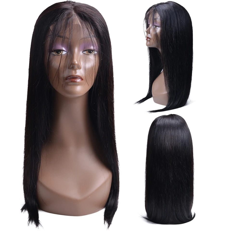 Lace Front Human Hair Wigs For Black Women Pre Plucked Hairline