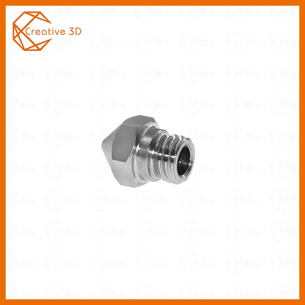 

1pcs/lot MK10 Nozzle 0.2mm 0.3mm 0.4mm 0.6mm 0.8mm Copper M7 Threaded Part For Extrusion 1.75mm Filament Brass 3D Printers Parts