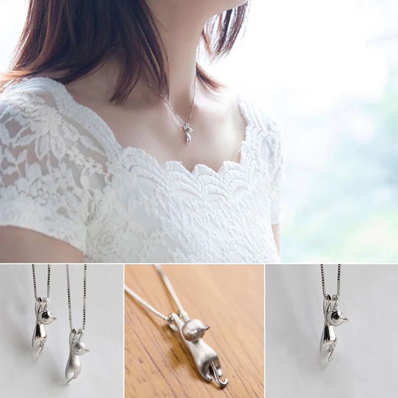 HTB1uHgFOXXXXXcmapXXq6xXFXXXw HTB1uHgFOXXXXXcmapXXq6xXFXXXw NEW FASHION LOVELY SILVER PLATED NECKLACE +TINY CUTE CAT PENDANTS-Cat Jewelry-Free Shipping NEW FASHION LOVELY SILVER PLATED NECKLACE +TINY CUTE CAT PENDANTS-Cat Jewelry-Free Shipping HTB1uHgFOXXXXXcmapXXq6xXFXXXw
