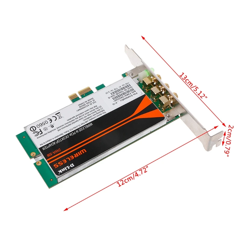 DWA-556 беспроводной Xtreme N PCI-E настольный адаптер WiFi карта низкопрофильный SFF