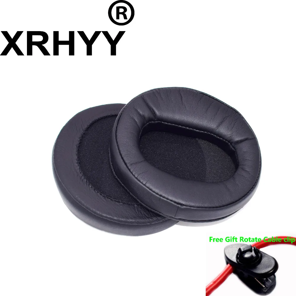 Xrhyy 1pair Black Replacement Ear Pad Earpads Cushion Earpad For Denon