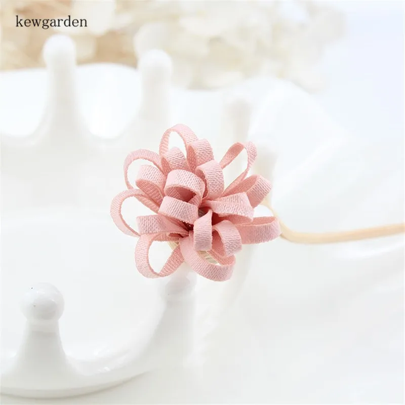 Kewgarden шифоновый бантик для волос ручной работы материал маленьких девочек