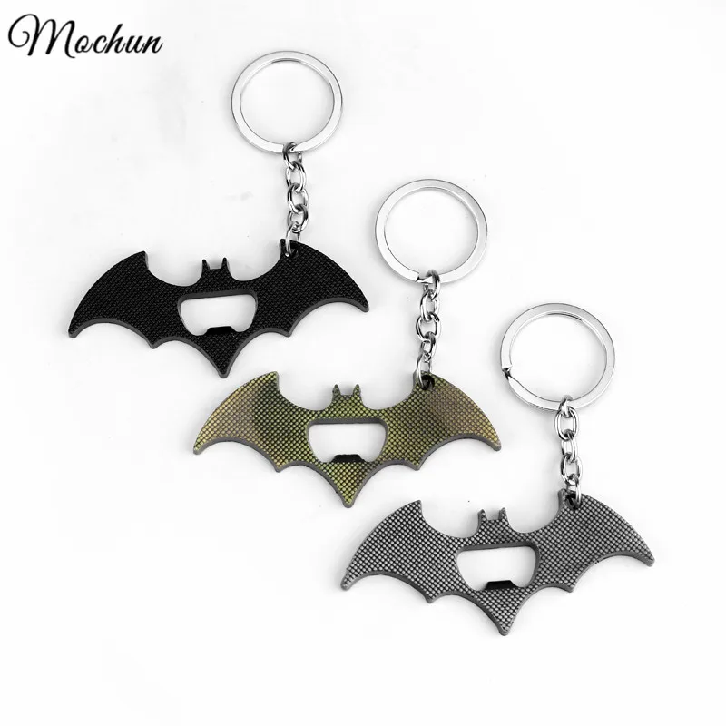 

Avengers Superhero Superman Batman Bottle Opener Metal Keychain Pendant Key Chains Rings Chaveiro Holder Movie Jewelry Souvenirs