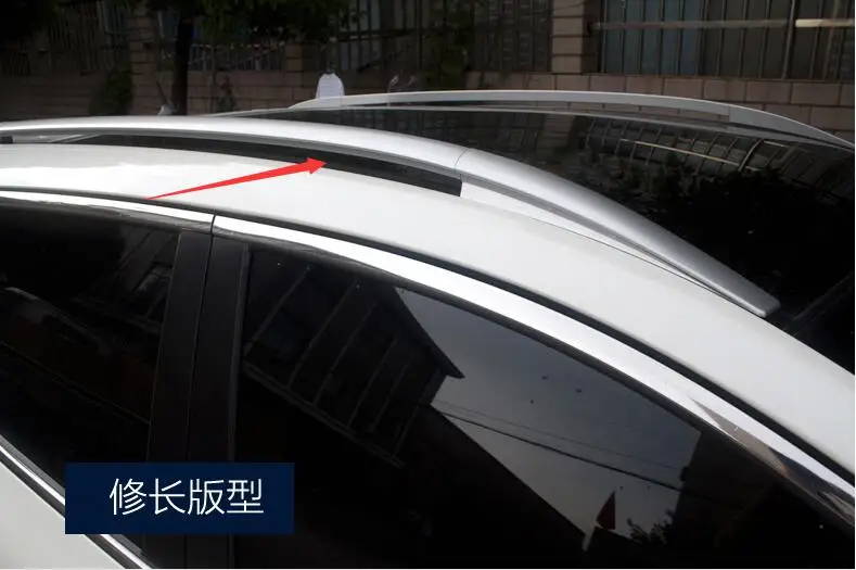 

car-styling Aluminum alloy Roof Rack Side Rails Bars Roof Racks a Pair case Fit For Nissan Qashqai 2016 high quality