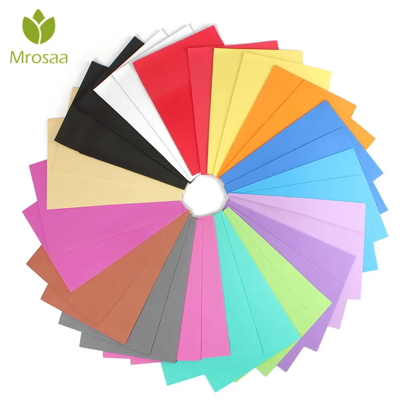 

Mrosaa 32pcs/lot 16 colors A4 2mm Thick Sponge Foam Craft Sponge Foam Paper Fold scrapbooking Papers Craft DIY Material sheet