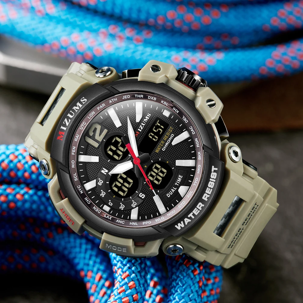 drop shipping luxury brand mizums dual time zones watch for men waterproof led digital sports mens watches quartz male clock 2019 (15)