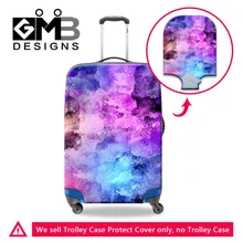 Модные дорожные аксессуары для чемодана 18-30 дюймов Эластичный водонепроницаемый защитный чехол для багажа Пыленепроницаемый Чехол для чемодана