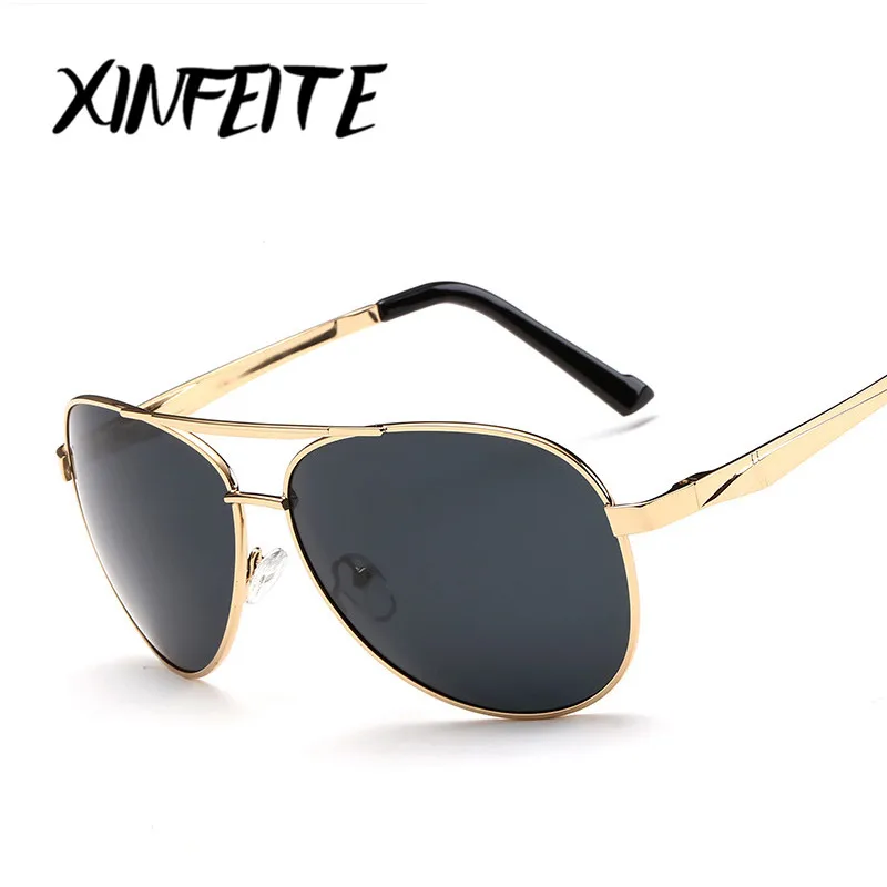 XINFEITE 2018 High Quality Luxury Polarized Sunglasses Men Brand Designer Classic Vintage Retro