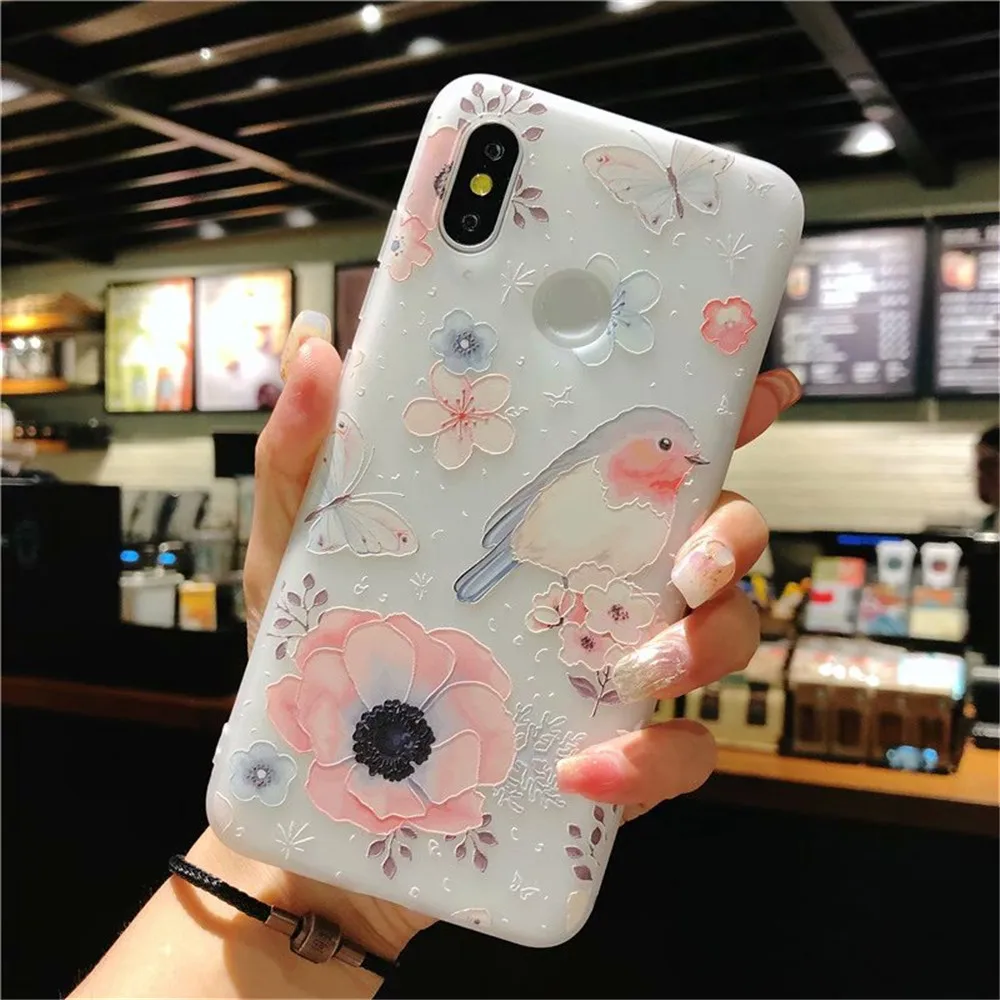 Case For Xiaomi Redmi Note 5 Global Version Case 3D Relief Soft TPU Silicone Case For Xiaomi Redmi Note 5 Pro Back Cover 5.99   (16)