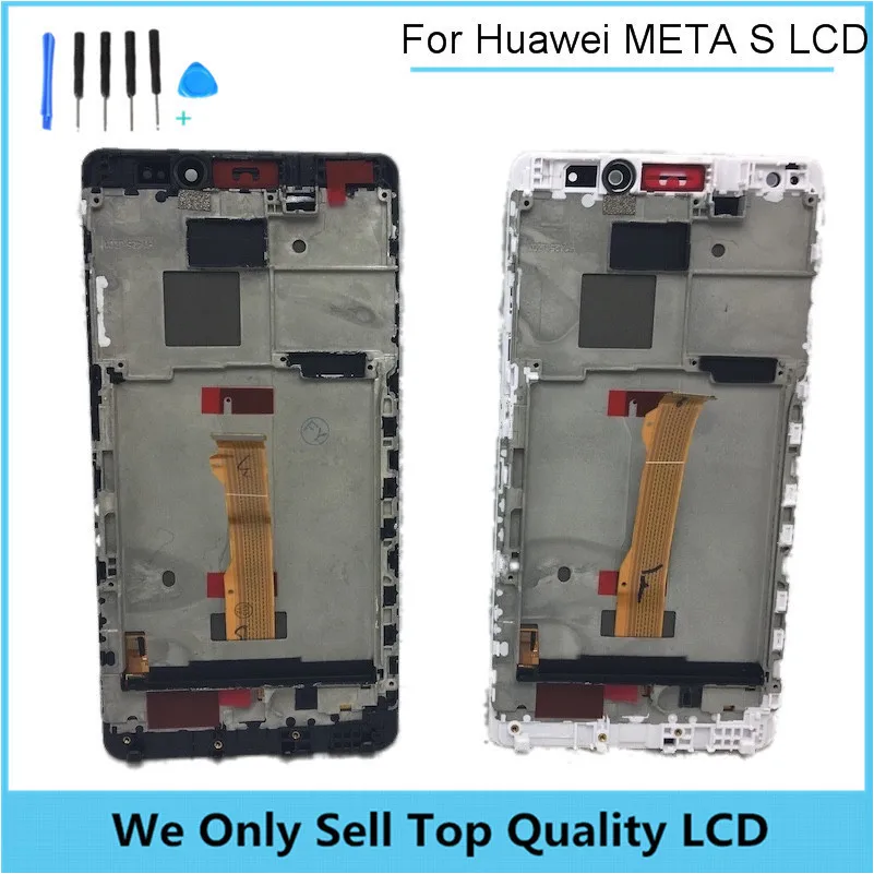 

LCD for Huawei Mate S Display with Touch Screen Digitizer Assembly Replacement With frame and repairing tools as gift