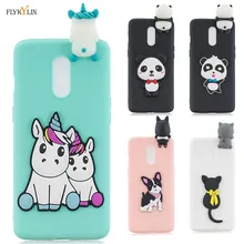 Silicone Case on for Oneplus 7 Pro Case 3D Cartoon Unicorn Soft TPU Cover For Coque Oneplus 7 One plus 7 Oneplus7 Phone Cases