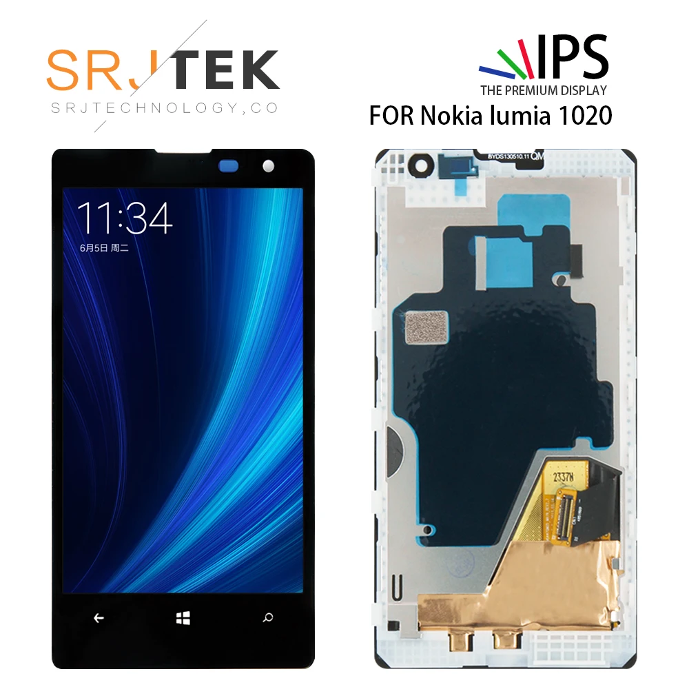 4.5" For NOKIA Lumia 1020 LCD Touch Screen For NOKIA Lumia 1020 Display