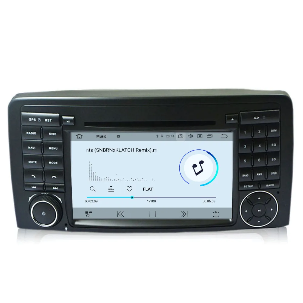 Clearance COIKA 7" Quad Core Android 9.0 Car Head Unit DVD PlayerFor Mercedes-Benz W251 R280 R300 R320 R350 R500 GPS Navi Radio WIFI 4G BT 3