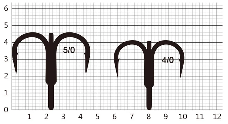 Рыболовный крючок Mustad Norway, высокое качество, Высокоуглеродистая сталь, тройной рыболовный крючок, 2/0-7/0, 36328NP-DS