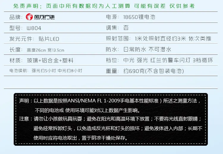 Светодиодный прожектор 30 W 24 светодиодный s переносной прожектор Spotlight 2000lm наружная перезаряжаемая свет мощность по 3x18650 батареи