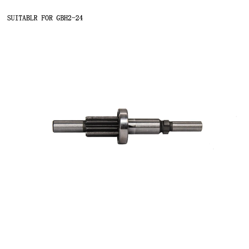 

HIGH QUALITY! REPLACEMEN 9 TEETH METAL SPUR GEAR SPLINE SHAFT SUITABLE FOR GBH2-24 ROTARY HAMMER ,FREE SHIPPING