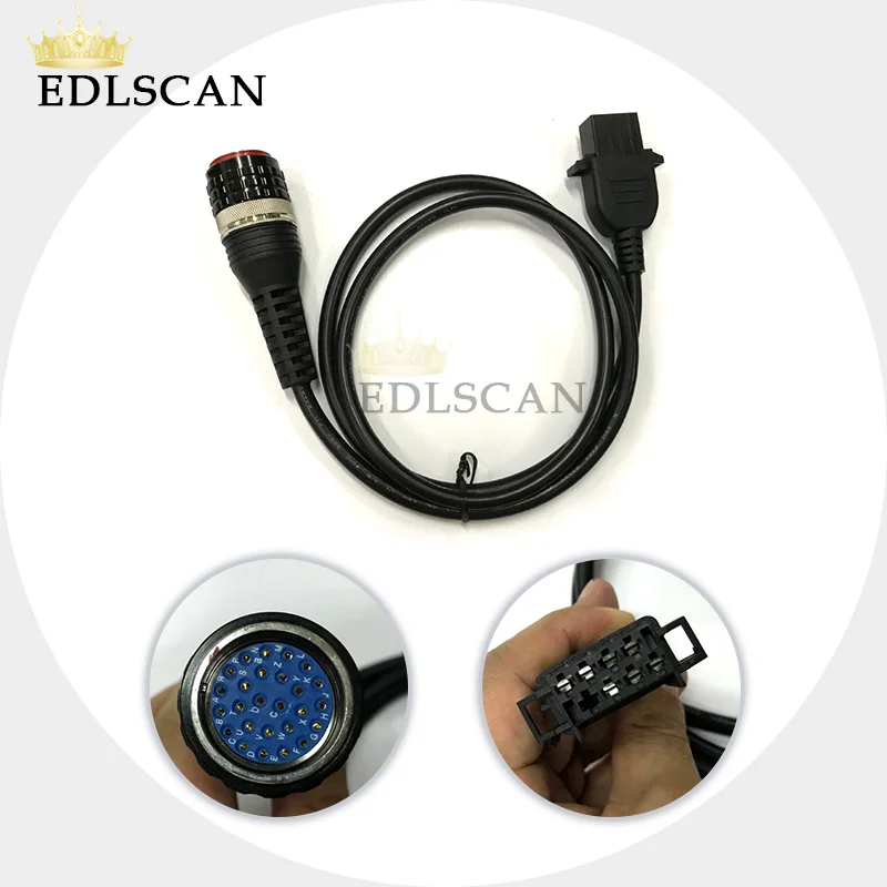 EDLSCAN 8Pin 88890306 FCI Диагностический кабель для vocom 88890300 сверхмощный сканер для грузовиков