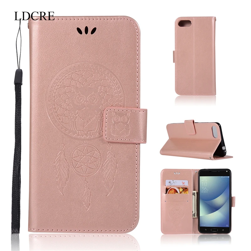 For Cover Asus Zenfone 4 Max ZC554KL Case Flip Leather