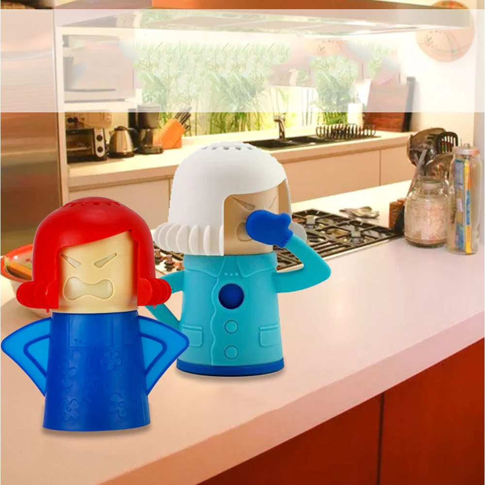 

Angry Mama Microwave Cleaner Easily Cleans Microwave Oven Steam Cleaner Appliances Clean For Kitchen Refrigerator Home Cleaning