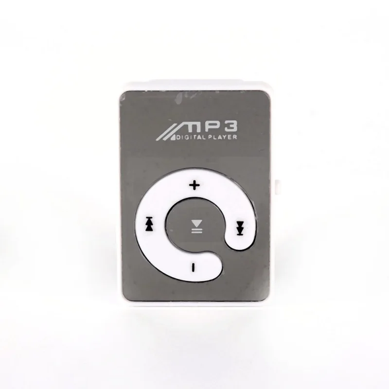 Mp3 плеер мини Зеркало Клип USB цифровой Mp3 музыкальный плеер Поддержка 8 Гб SD TF карты 6 цветов - Цвет: K