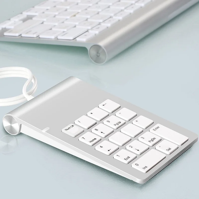 Rocketek USB цифровая клавиатура 18 клавиш для цифровой клавиатуры ультра мини Тонкий
