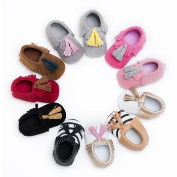 

Spring Baby Girls Boys Shoes First Walker Fringe Autumn Soft Shoes Prewalker Walking Toddler Kids Shoes 3-12M