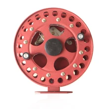 Anmuka 125mm Metal Fly Fishing Reel Ice Fly Fishing Reel Coil Feeder for Fishing Carp