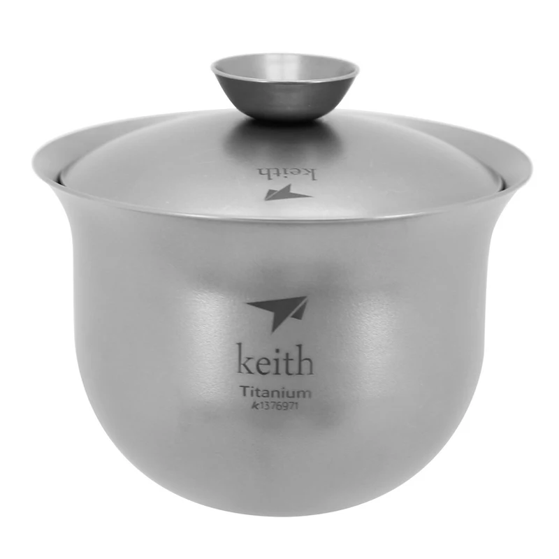 Keith titanio té taza de camping taza de té utralight Ti3910