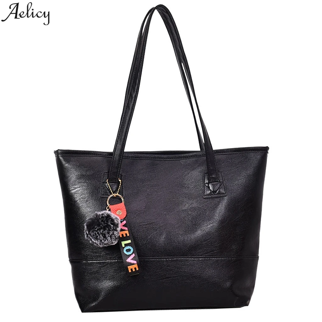

Aelicy Satchels Shoulder Bags Soft Pu Bag Women Large Bag Shoulder For Ladies Casual Shopping Luxury Handbag Women Bags