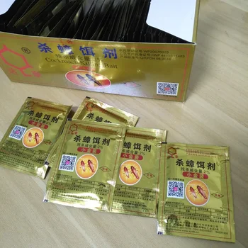 

10bags eco-friendly cockroach trap kill bait agent medicine clear cockroach killing bait cockroach 3g/bag