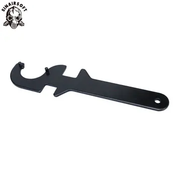 

SINAIRSOFT Triangle ring and butt joint Solid fixed elbow wrench Tool air gun fitting Apply to M4 M16 AEG Free Shipping EX120
