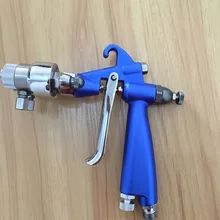 SAT1201 воздушный компрессор краска пневматический распылитель ручное Покрытие пистолет двойное сопло Воздушный Компрессор пистолет Авто Воздушный покрасочный пистолет