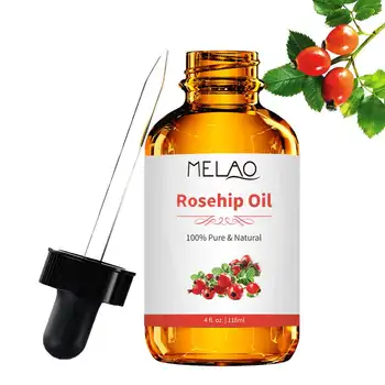 

118ml Organic Pure 100% Rosehip Essential Oil Pure Rose lavender Essential Oil Skin Care Body or Face Massage Oils