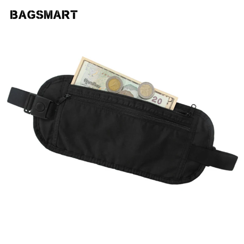 BAGSMART дорожный кошелек сумка для сменки пояс сумка для iPhone радиационной защиты Упаковка Организатор Passort Обложка более безопасности