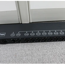 Лучшее качество 8CH DMX сплиттер DMX512 светильник сценический светильник s разделитель усилителя сигнала 8 способ DMX Дистрибьютор