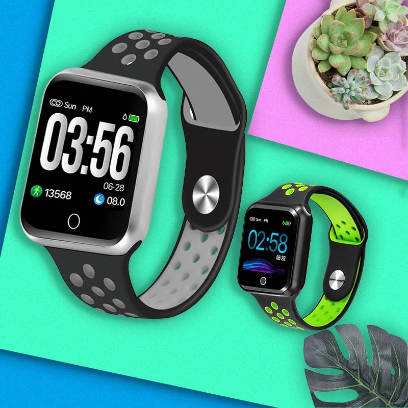 

S226 Smart Watch Men Women Fitness Tracker Heart Rate Monitor Smart Bracelet Blood Pressure Pedometer Android IOS band 3 4