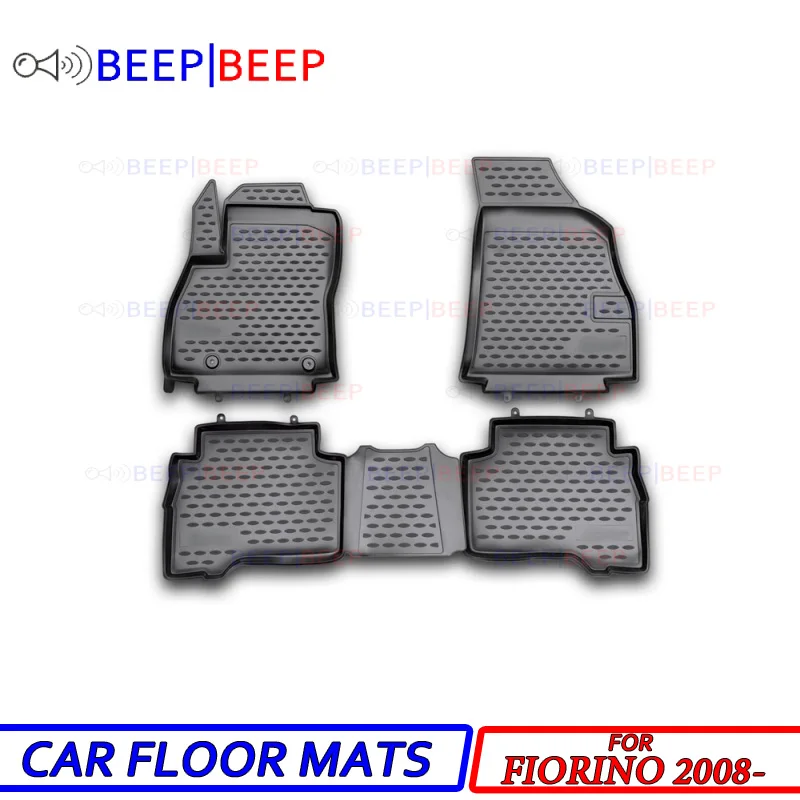 

For Fiat Fiorino 2008- car floor mats carpets auto floor mat dust proof water proof car styling interior decoration