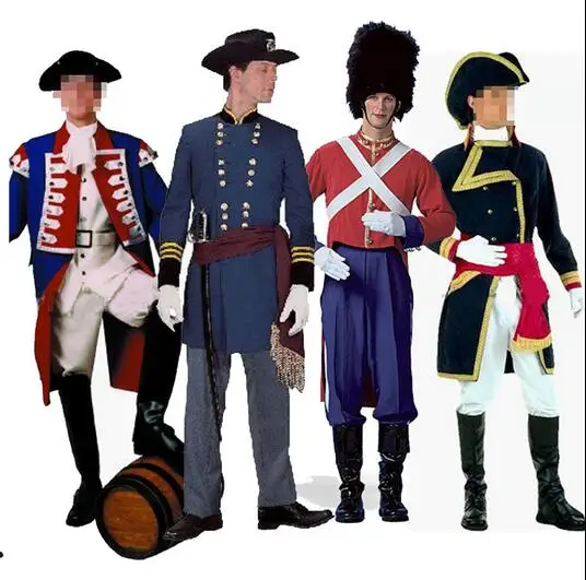 

2016 Hot Halloween Men Guard Clothing Halloween Abult soldiers Costumes Britain Police Costume Play Cosplay guard uniform