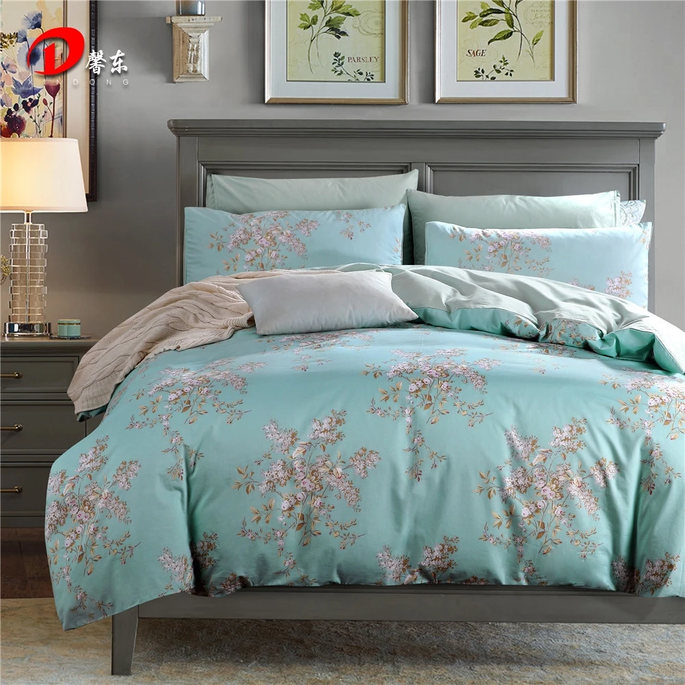 Luxury Satin Bed Linen Egyptian Cotton Bedding Set King Queen Size High