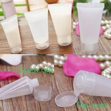 1 шт. Портативный трубочки для путешествий Squeeze косметические бутылки пластиковые бутылки для лосьонов органайзеры для косметики 5/10/15/20/30/50/100 мл