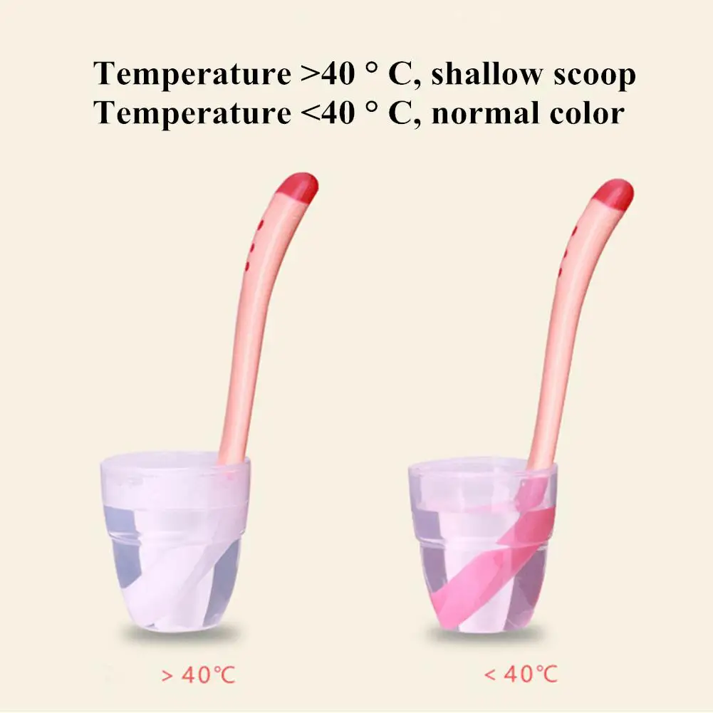 Kidlove детская ложка Мягкая силиконовая температура изменить цвет ложка дети поставщики