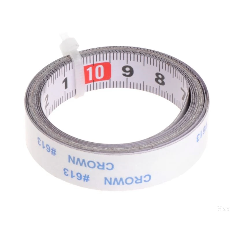 Miter Saw Tape Measure Self Adhesive Metric Steel Ruler Track Stop 1m Right To Left | Инструменты