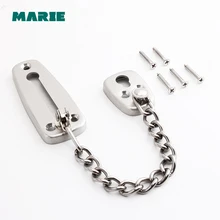 DG010 – chaîne de porte en acier inoxydable, verrou de sécurité