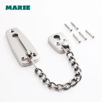 

DG010 Stainless Steel Door Chain Safety Guard Door Chain Security Door Chain Lock Latch
